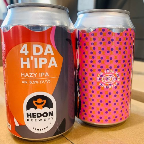 Hedon - Brew Your Mind - 4 DA H’IPA HAZY IPA 0,33l 6,5%