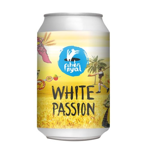 Fehér Nyúl White Passion (mango-maracuja Bavarian wheat) 0,33l 5,2%