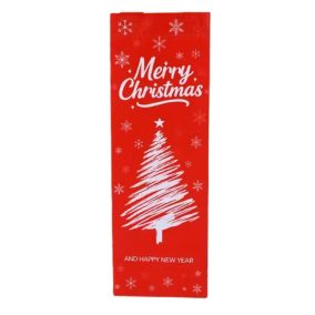 Piros-Fehér Karácsonyi Italos Dísztasak (Karácsonyfa)