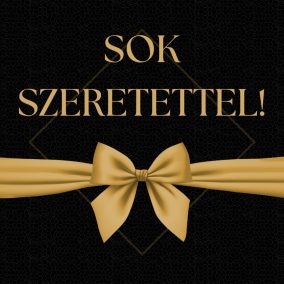 Sok Szeretettel! Matrica 