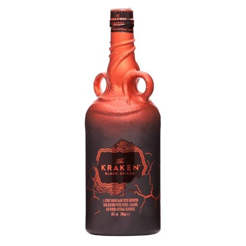 Kraken Black Spiced 0,7l 40% Limitált kiadású réz/fekete üvegben