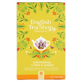 Organic English Tea Shop - Lemongrass, Citrus and Ginger 30g