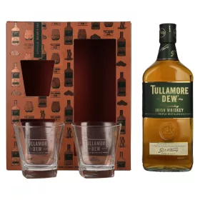 Tullamore Dew  0,7l 40% + 2 glasses