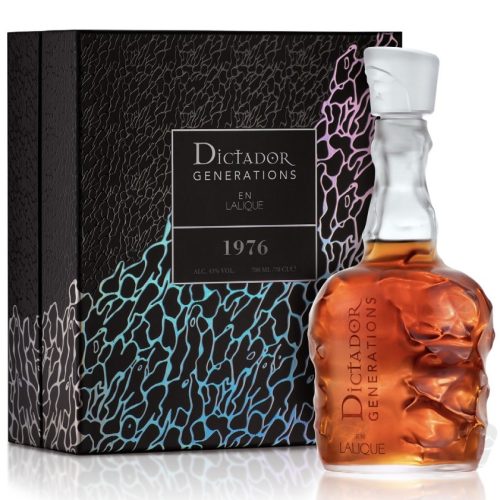 Dictador G. en Lalique 1976 43% 0,7l + mini 0,03l