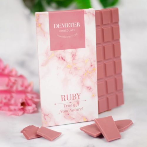 Demeter - Ruby táblás csokoládé 60g