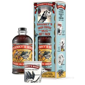   Shanky's Whip Black Irish Whiskey Likőr 0,7l 33% DD+Bögre