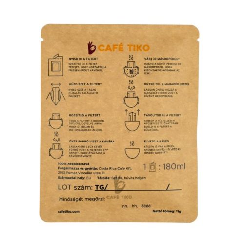 Café Tiko Afar – Etiópia vidd magaddal specialty kávé (1 adag)