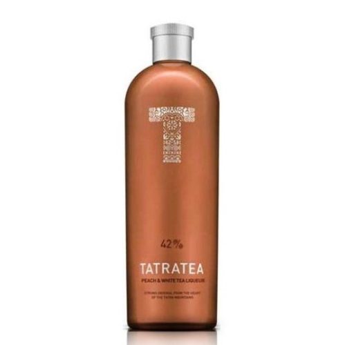 Tatratea "bronze" peach and white tea liqueur 42% 0,7l