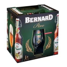 Bernard Beerpack + 2 glasses 4x0,5l GB