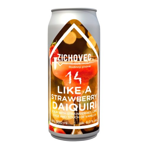 Zichovec Like a Strawberry Daiquiri 0,5l 6% 