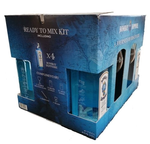 Bombay Sapphire PACK (4*0,7l 40%) pdd