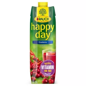 Rauch Happy Day (cranberry) vörösáfonya ital 1l 