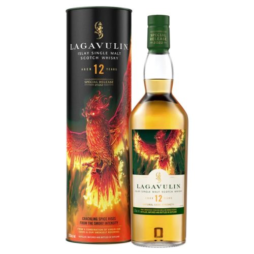 Lagavulin 12 years The Flames of the Phoenix Whisky  57,3% dd. limitált Special Release 2022 0,7l