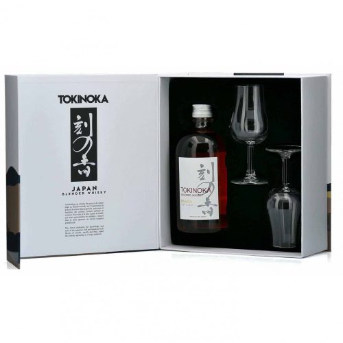 Tokinoka Blended Whisky 0,5l 40% + 2 glasses