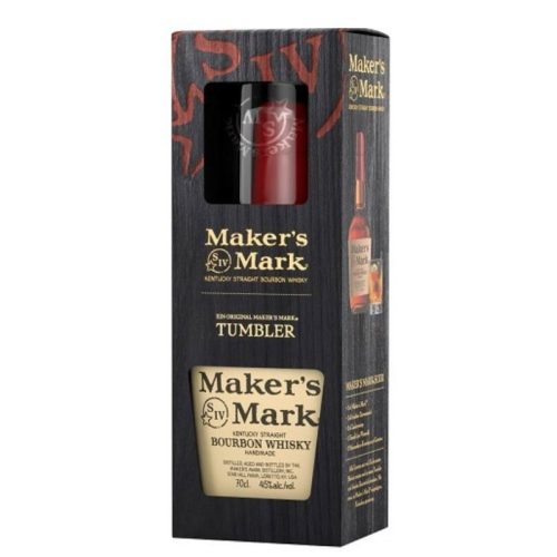 Makers Mark 0,7l 45% + 1 glass
