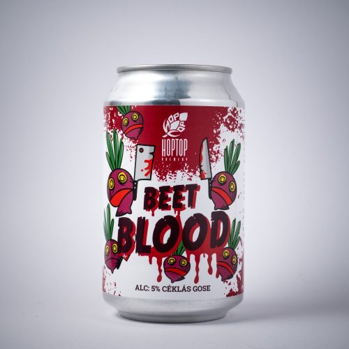 HopTop Brewery BEET BLOOD 5% - CÉKLÁS GOSE 0,33l 5%